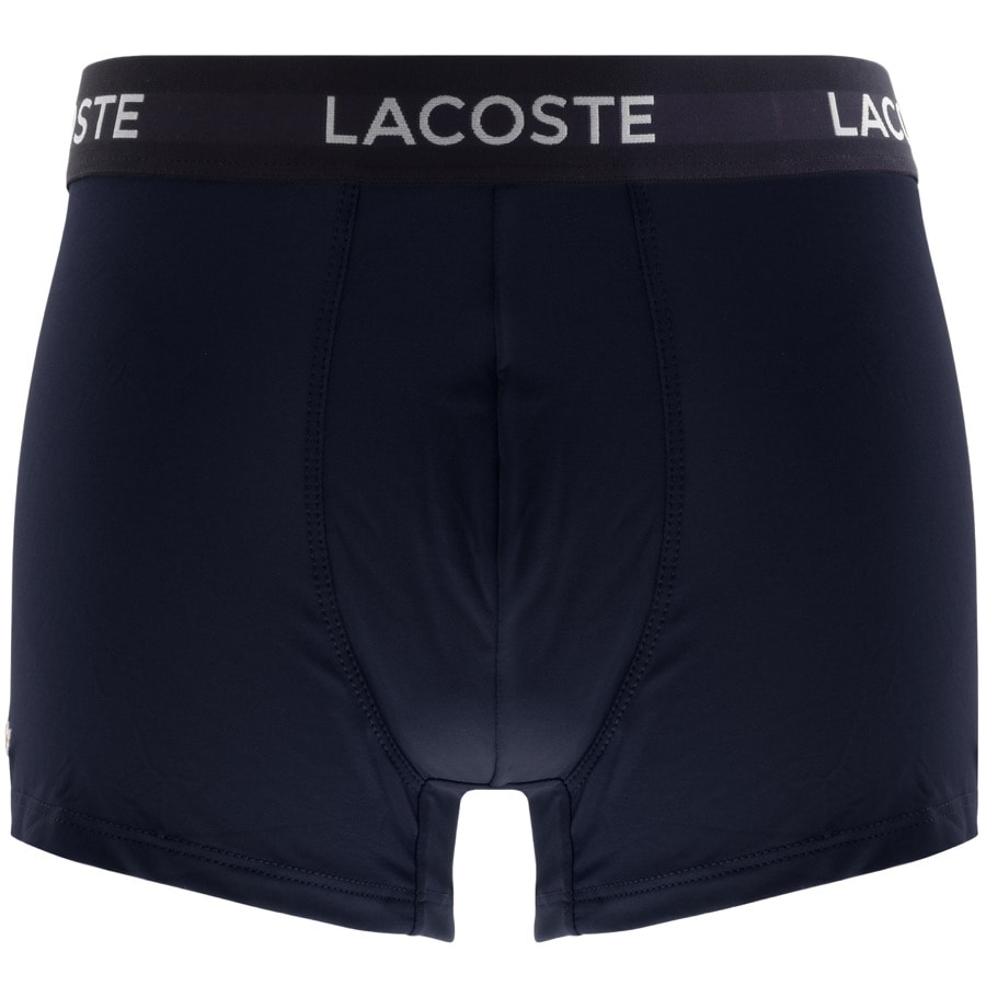 Alternative Image for ProductLacoste Underwear Triple Pack Boxer Trunks Navy3